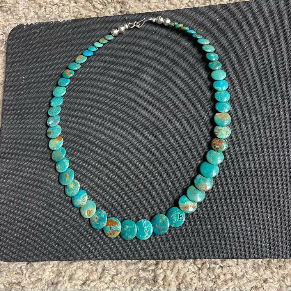 Hand Crafted Turquoise Necklace
